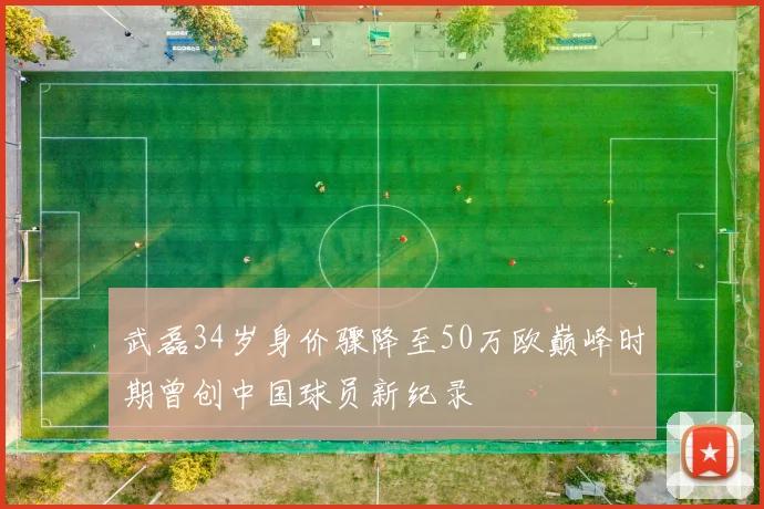 武磊34岁身价骤降至50万欧巅峰时期曾创中国球员新纪录